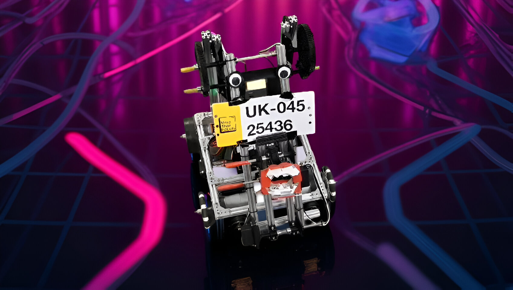 Team Bob robot in action